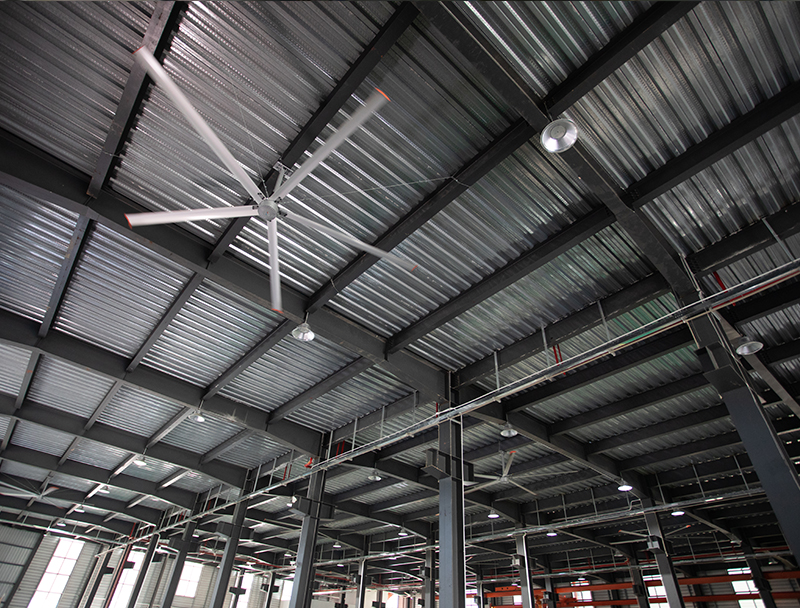 肇慶機(jī)械廠工業(yè)大風(fēng)扇項(xiàng)目案例