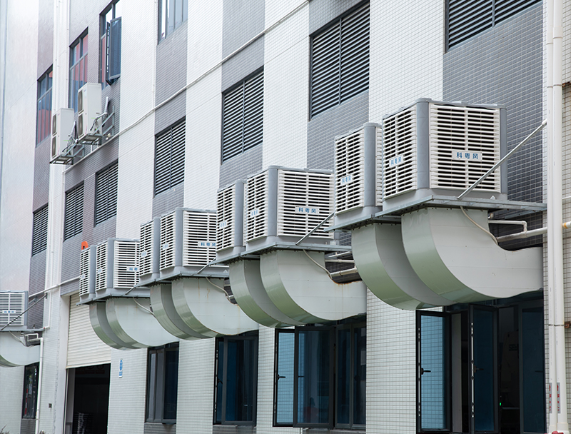 紙品廠通風(fēng)降溫工程