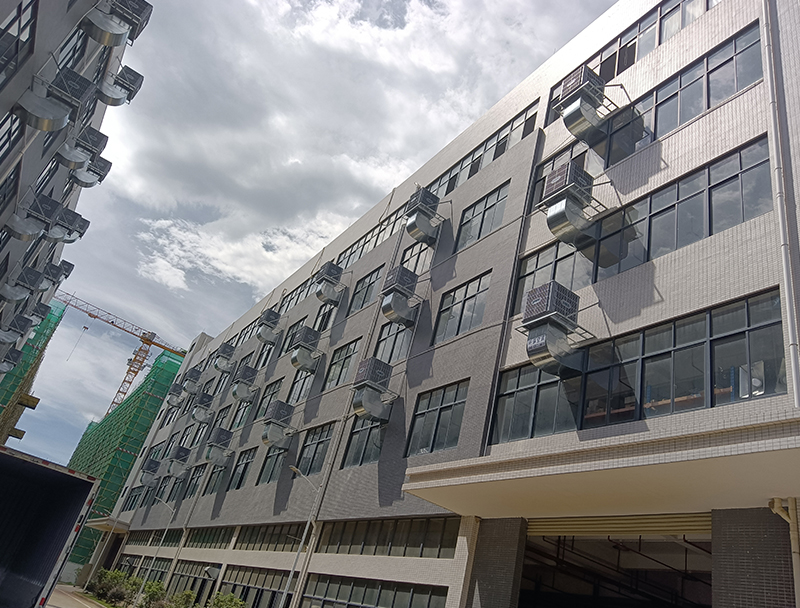 注塑廠降溫 注塑車間降溫?fù)Q氣方案