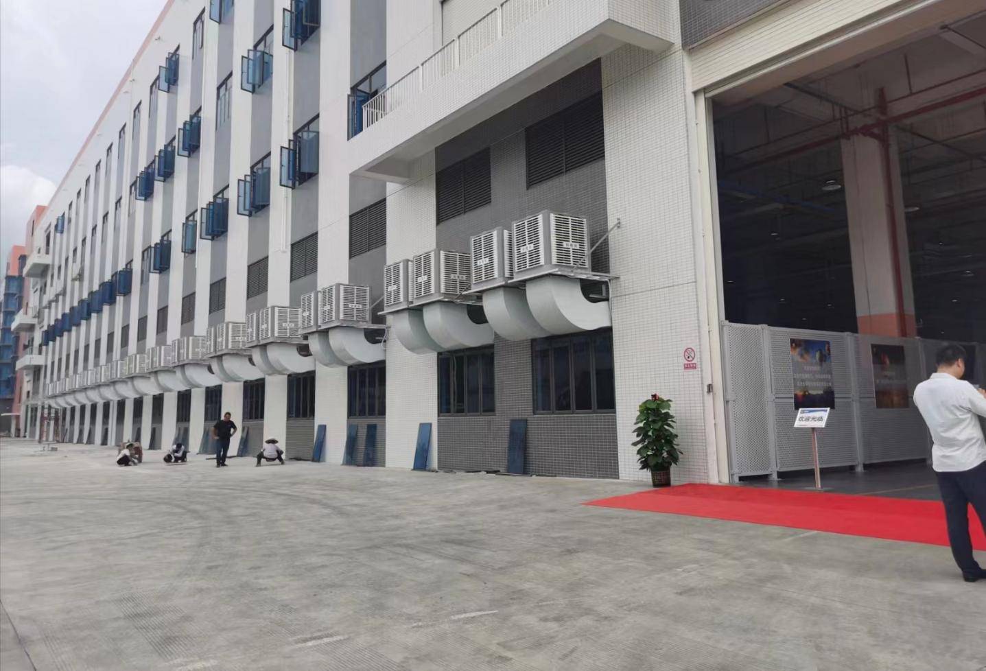 CNC車間環(huán)?？照{(diào)降溫通風(fēng)方案